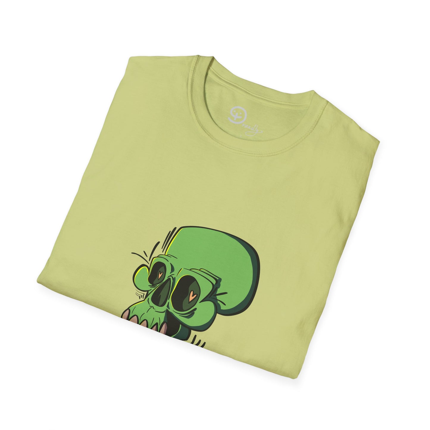 Green Full Skull