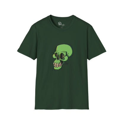 Green Full Skull