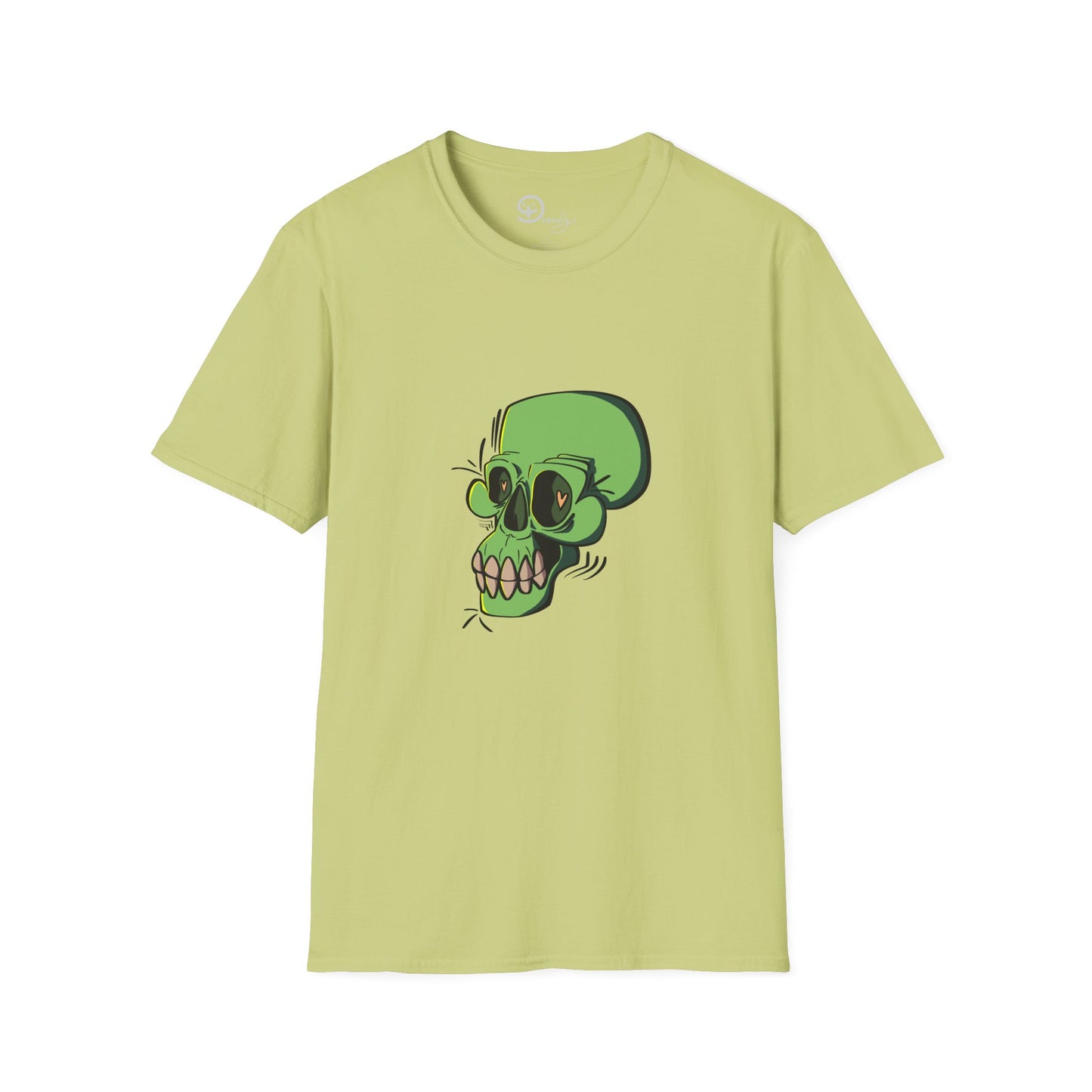 Green Full Skull